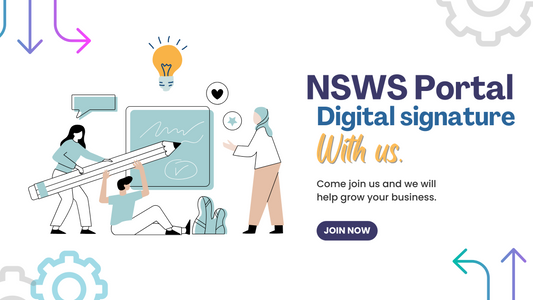 digital signature to my NSWs portal